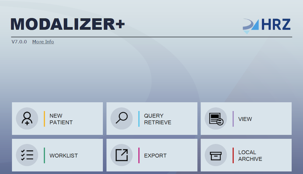 MODALIZER+ V7 main application screen